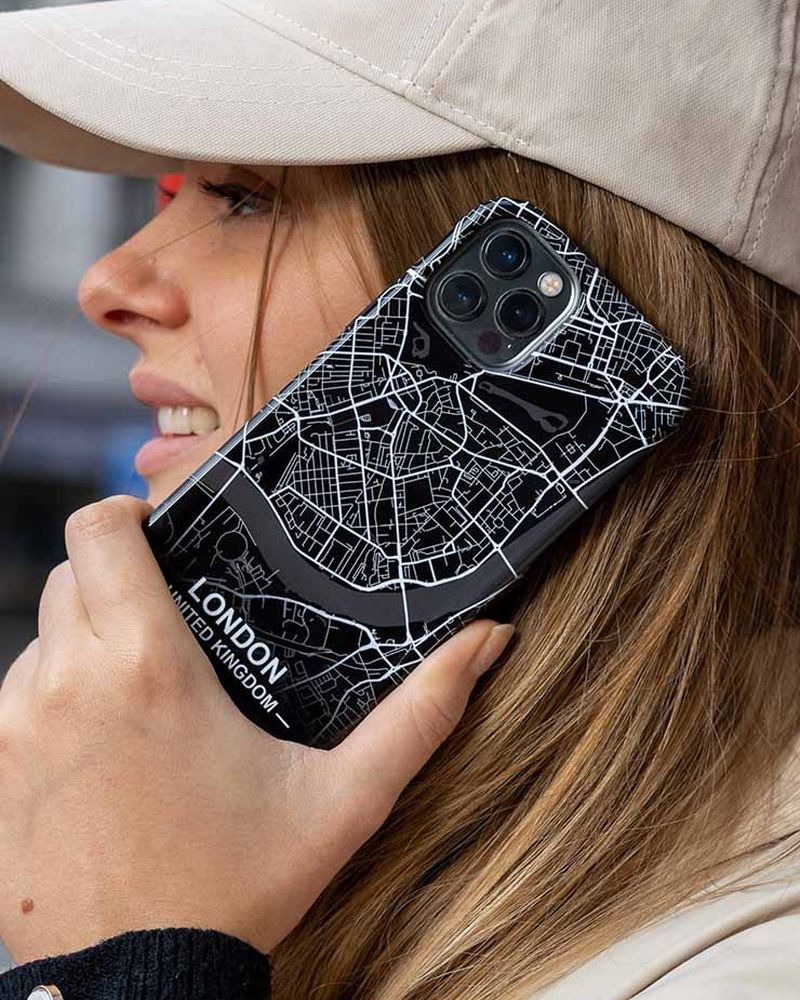Калъф за телефон CityMarble™ с карта на града